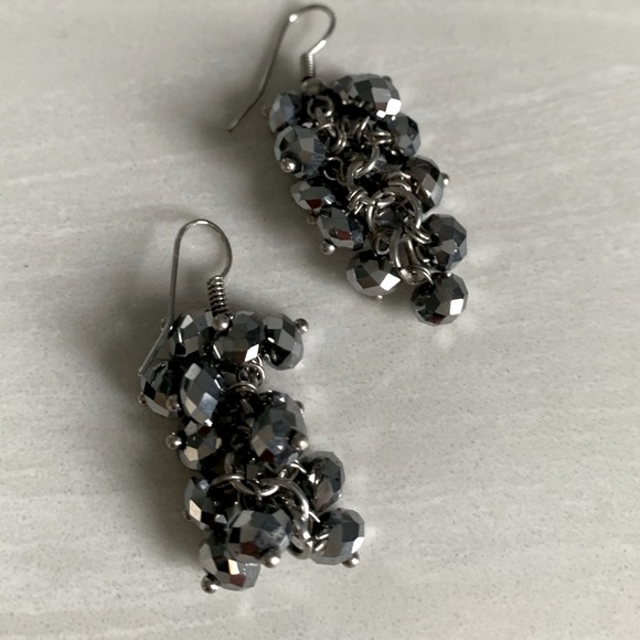 NWOT Sparkly Boutique Earrings - Picture 2 of 2